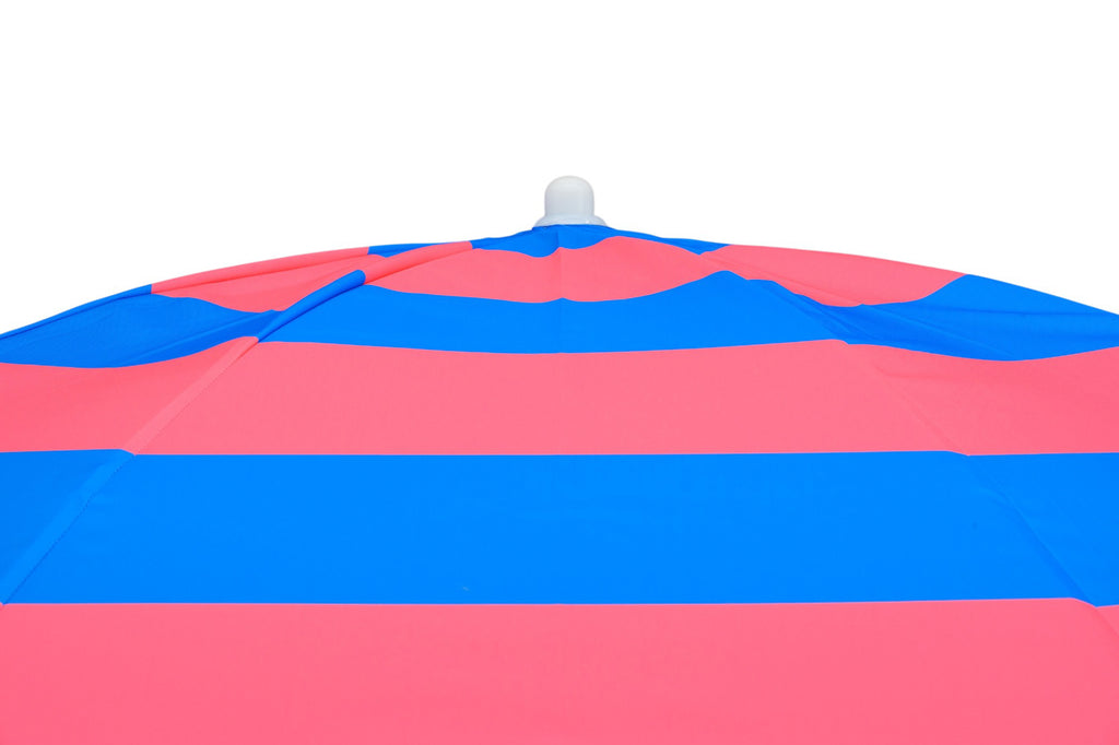 Parallel Palms 2.25 Umbrella - Blue/Pink