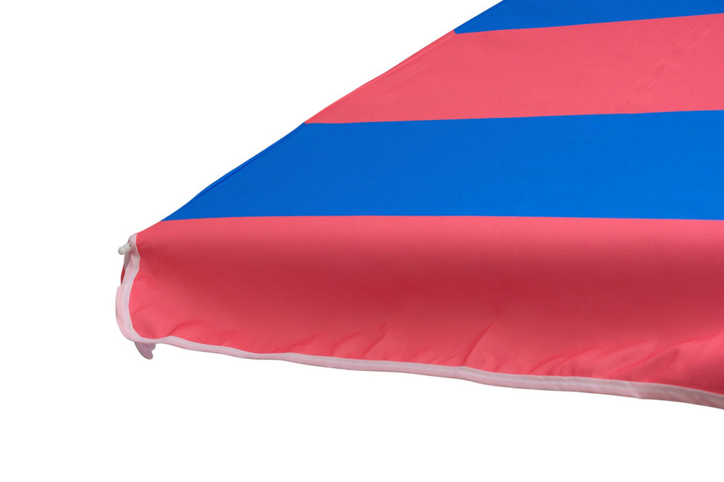 Parallel Palms 2.25 Umbrella - Blue/Pink