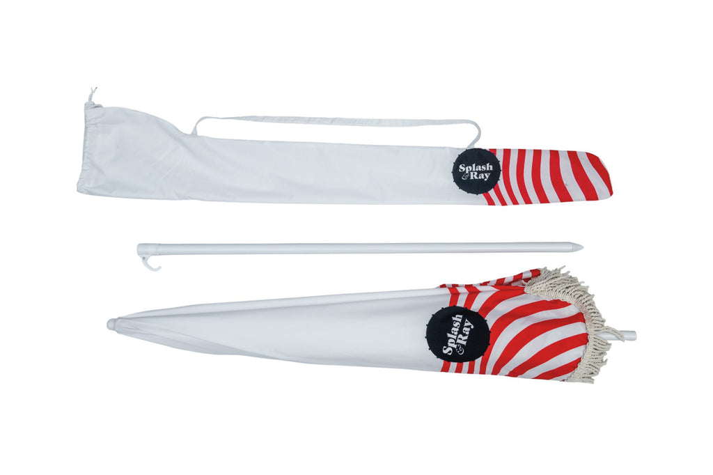 Ebb and Flow 2m Umbrella - Red